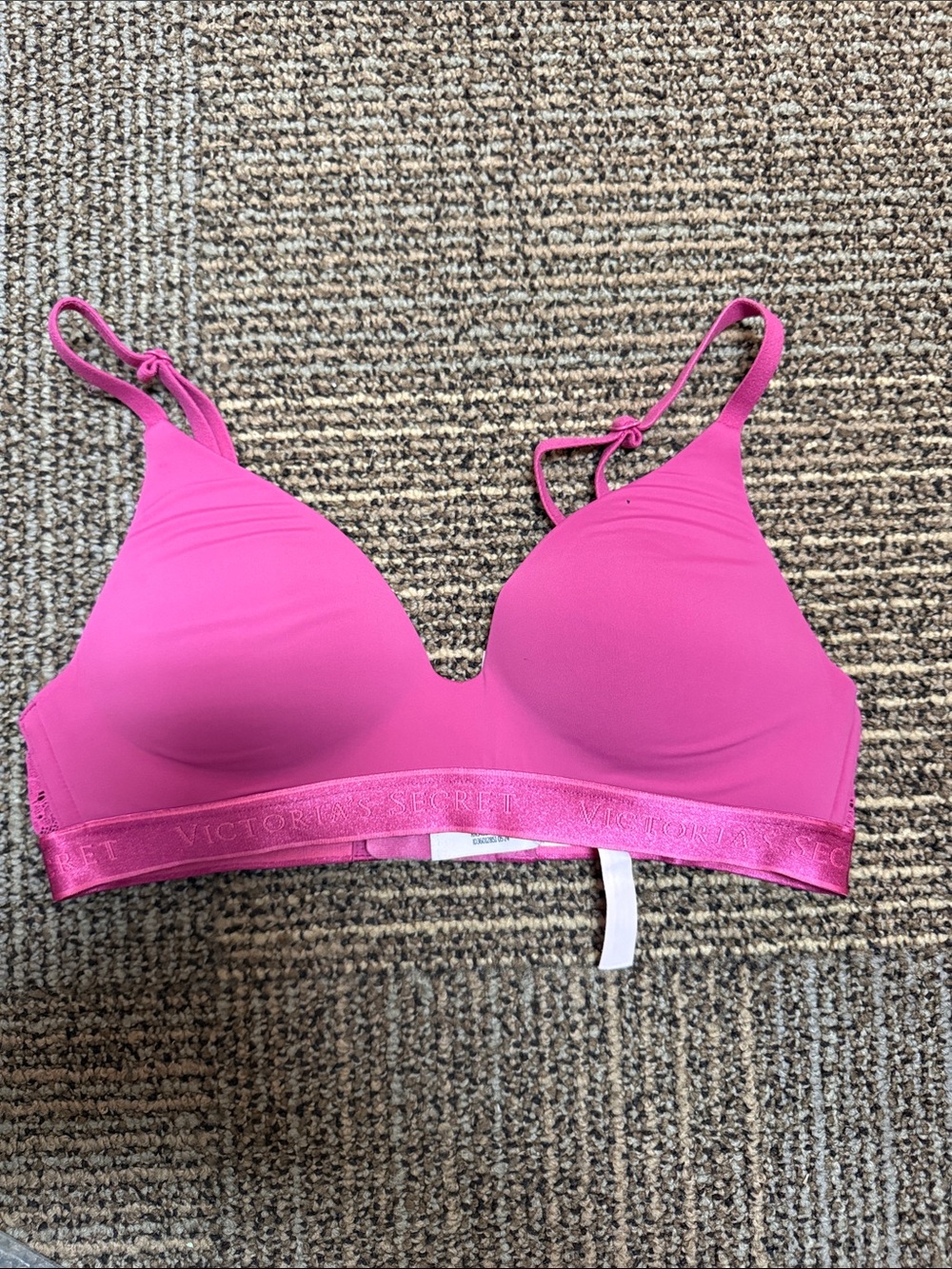Victoria's Secret Hot Pink Seamless Lightly Padded Bra